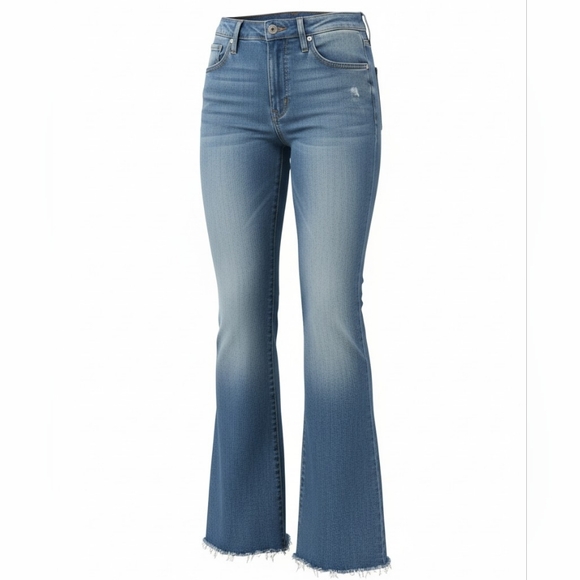 Good American Good Classic Slim Bootcut Jeans - Picture 2 of 11